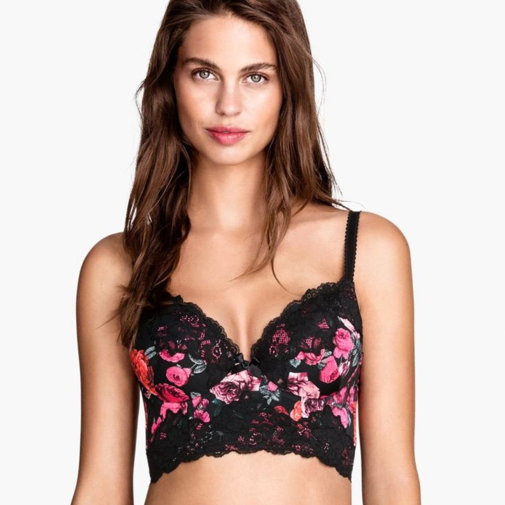 H&M Floral Bra